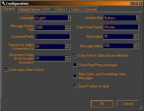 Download web tool or web app schnirc2 irc client