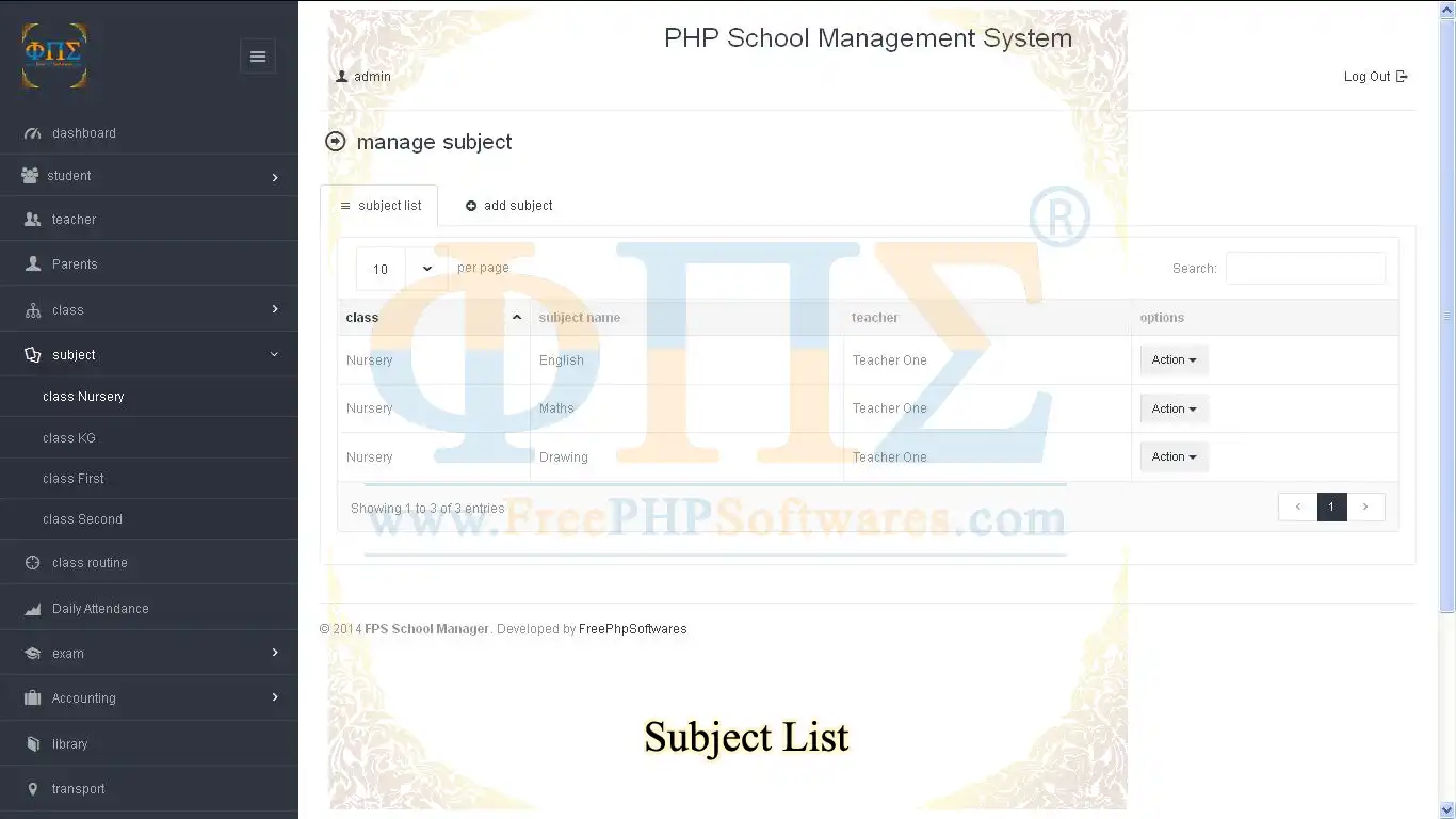 Download web tool or web app School Software