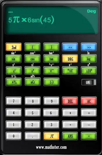 Download web tool or web app Scientific Calculator