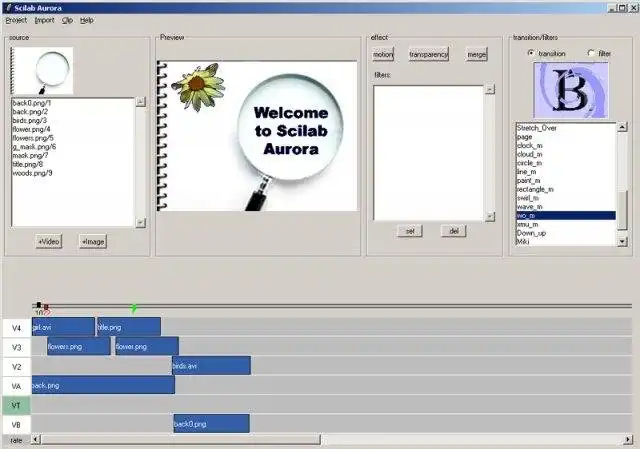 Download webtool of webapp Scilab Aurora