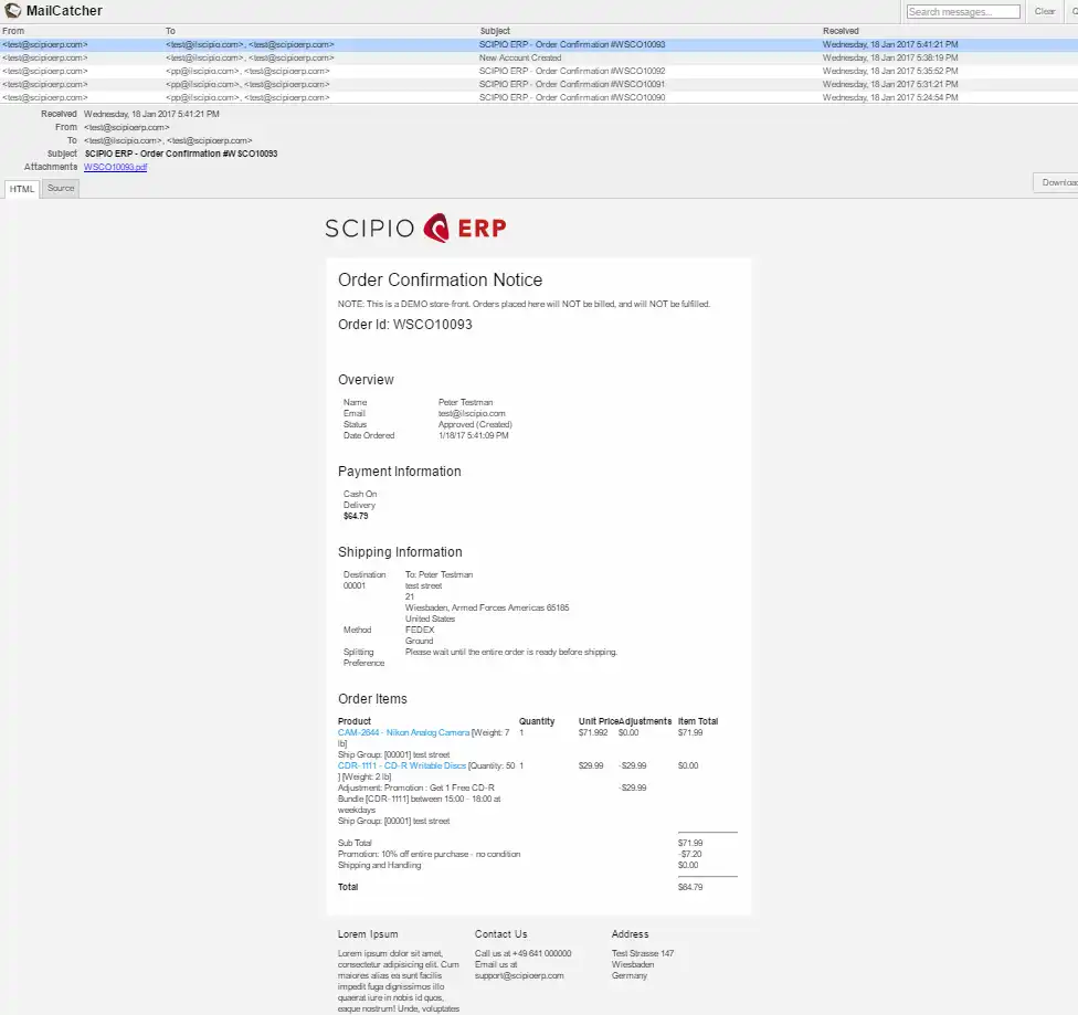 Download webtool of webapp Scipio ERP