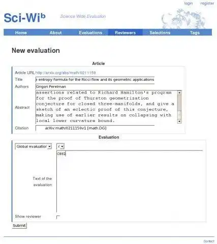 Download web tool or web app Sci-Wi