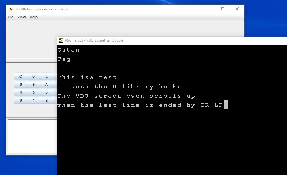 Download web tool or web app SC/MP Processor Emulator
