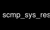 Run scmp_sys_resolver in OnWorks free hosting provider over Ubuntu Online, Fedora Online, Windows online emulator or MAC OS online emulator