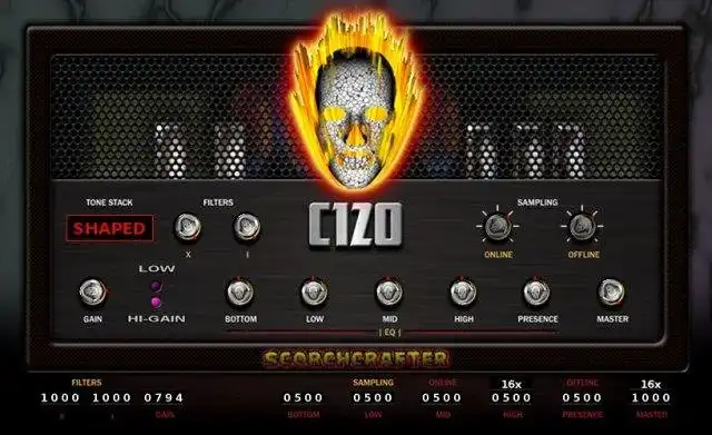 Download web tool or web app ScorchCrafter Guitar FX DAW Plug-ins