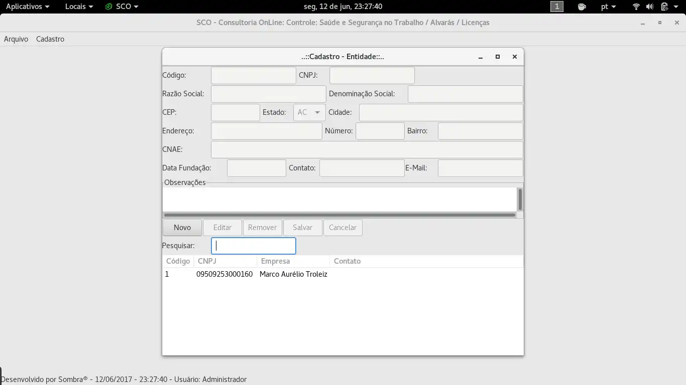 Download web tool or web app SCO - System Control