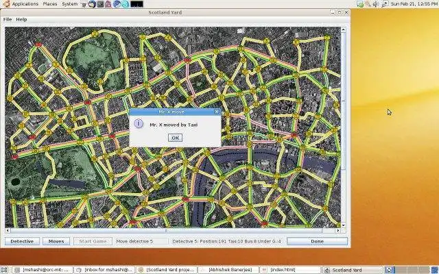 Download webtool of web-app Scotland Yard om online in Linux te draaien