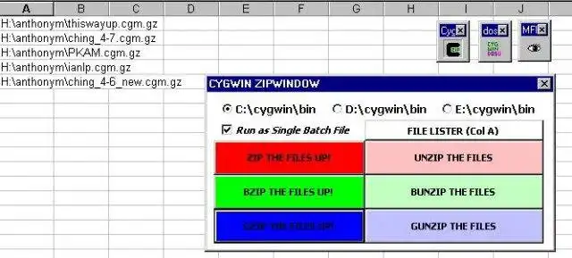 Download web tool or web app Scott Pickford Cygwin Excel Zip Program