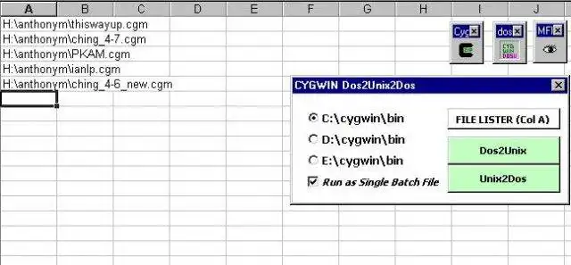 Download web tool or web app Scott Pickford Cygwin Excel Zip Program