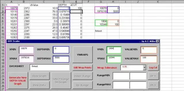 Завантажте веб-інструмент або веб-програму Scott Pickford XY Wrap Around Excel Prog