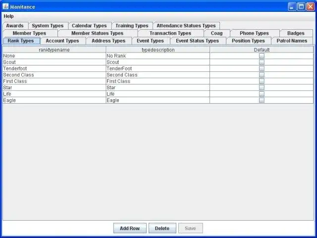 Télécharger l'outil Web ou l'application Web Scout Tracker