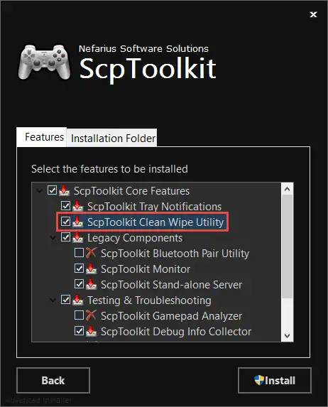 Download web tool or web app ScpToolkit