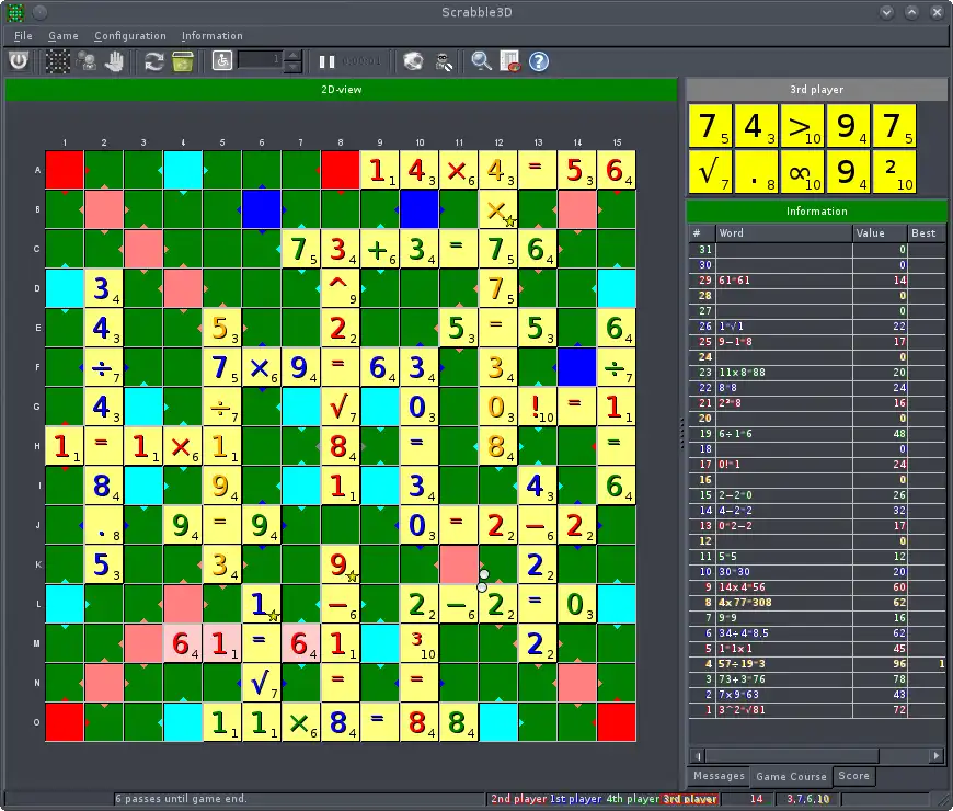 Download web tool or web app Scrabble3D