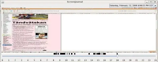 Download web tool or web app ScreenJournal
