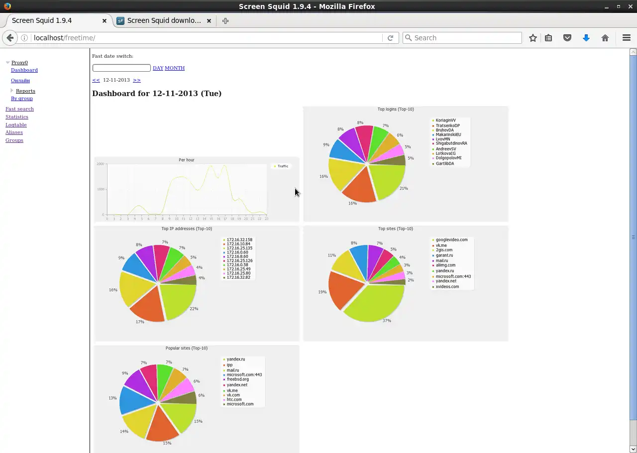 Laden Sie das Web-Tool oder die Web-App Screen Squid herunter