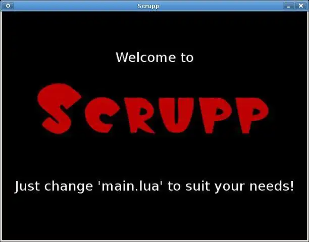 下载网络工具或网络应用程序 Scrupp