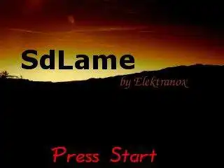 Завантажте веб-інструмент або веб-програму SdLame для роботи в Linux онлайн