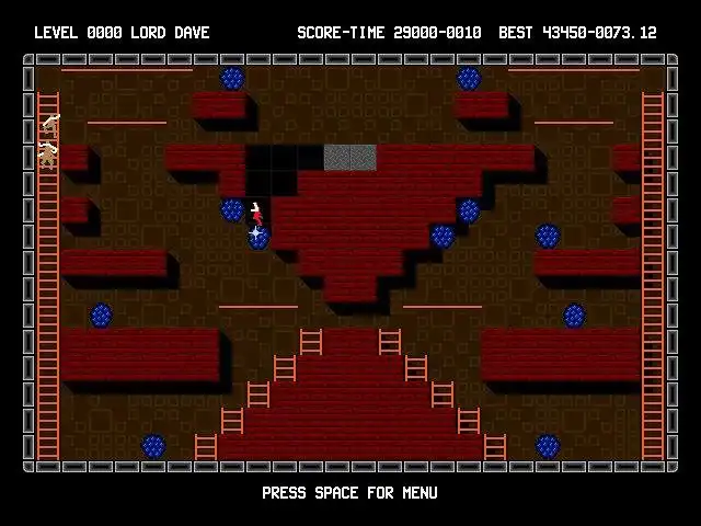 Laden Sie das Web-Tool oder die Web-App SDL Scavenger herunter. Ein Lode Runner-ähnliches Spiel.