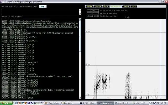 下载网络工具或网络应用程序 Seadragon Cetacean-Human Network