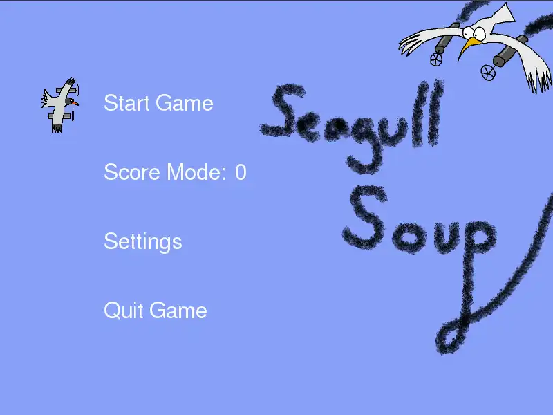 Baixe a ferramenta ou aplicativo da web Seagull Soup para rodar em Linux online