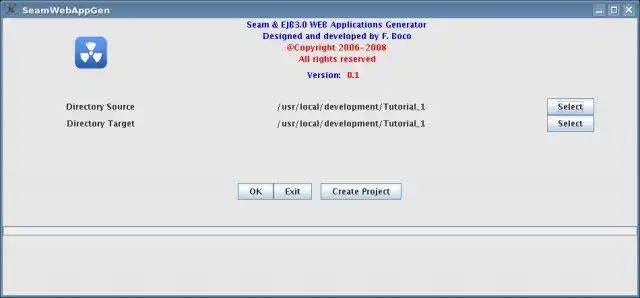 Download web tool or web app SeamWebAppGen