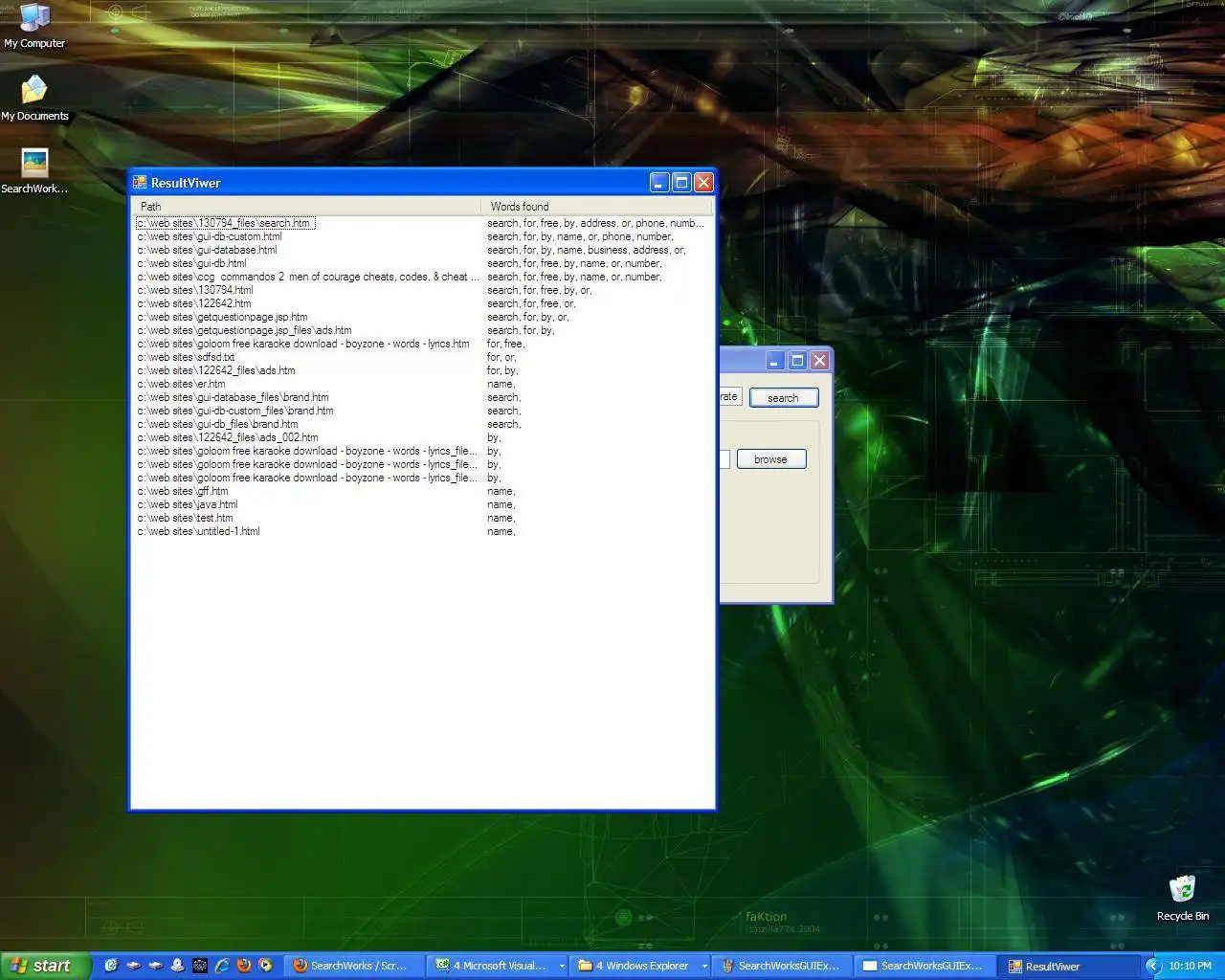 Download web tool or web app SearchWorks