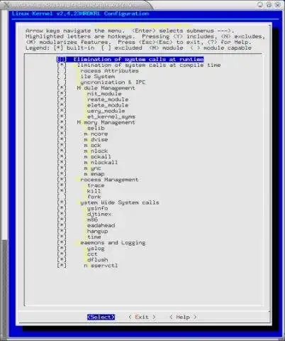 Download web tool or web app Sec-Hardened Kernels for Linux Servers