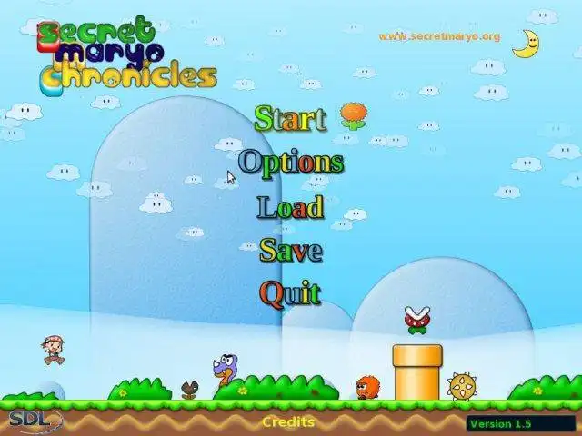 Download web tool or web app Secret Maryo Chronicles to run in Linux online