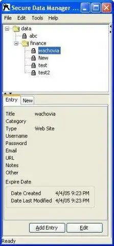 Download webtool of webapp Secure Data Manager