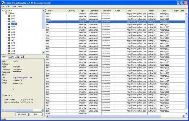 Download webtool of webapp Secure Data Manager