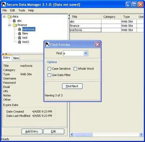 Download web tool or web app Secure Data Manager