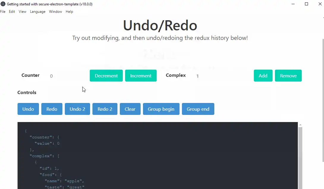 Download web tool or web app secure-electron-template
