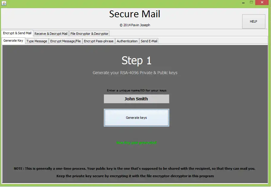 Download web tool or web app Secure Mail