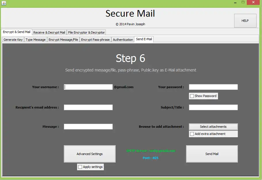 Télécharger l'outil Web ou l'application Web Secure Mail