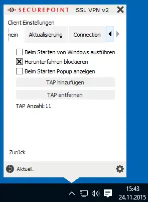 Laden Sie das Webtool oder die Web-App Securepoint SSL VPN Client herunter