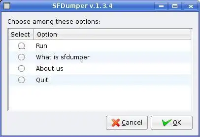 Download web tool or web app Selective File Dumper to run in Linux online