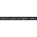 Selenium-python Helium Linux アプリを無料でダウンロードして、Ubuntu オンライン、Fedora オンライン、または Debian オンラインでオンラインで実行します