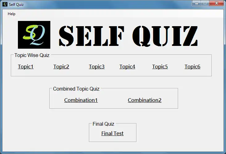 웹 도구 또는 웹 앱 Self Quiz v 0.0.3 다운로드
