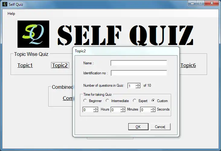 Download web tool or web app Self Quiz v 0.0.3