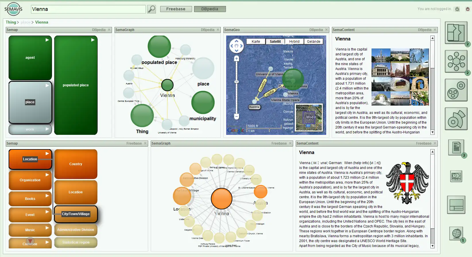 Download webtool of webapp SemaVis (Flex UI) om online in Linux te draaien