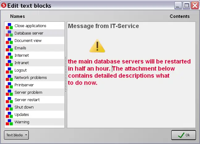 Download web tool or web app Send2User