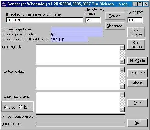 Download webtool of webapp-afzender