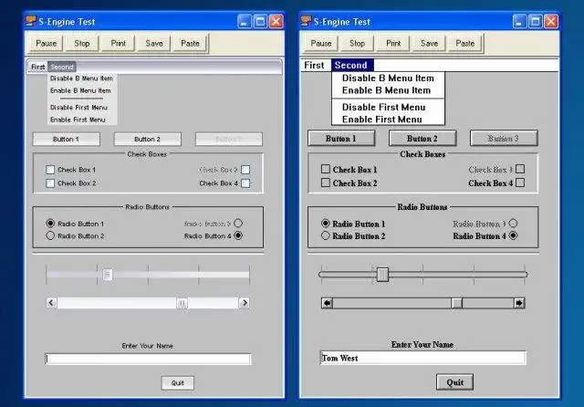 Descargue la herramienta web o la aplicación web S-Engine para Turing