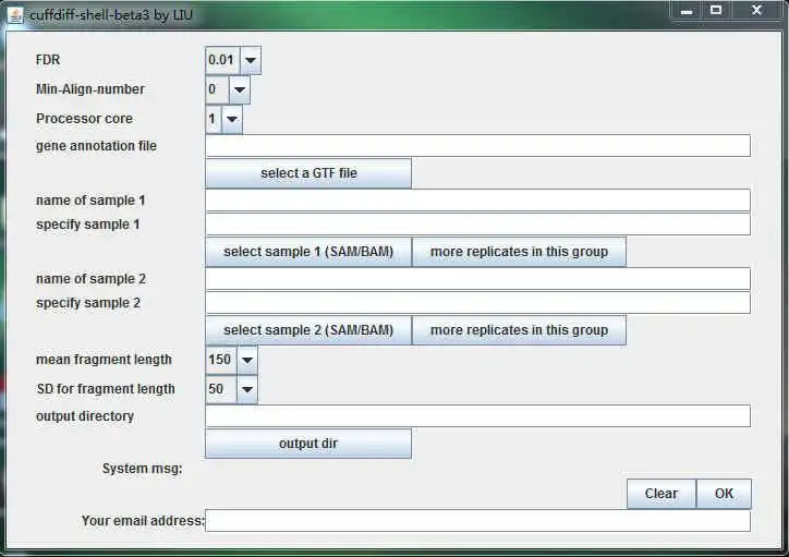 Download web tool or web app Seqshell to run in Windows online over Linux online