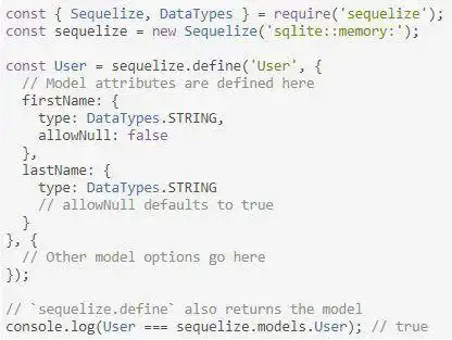 Descargue la herramienta web o la aplicación web Sequelize