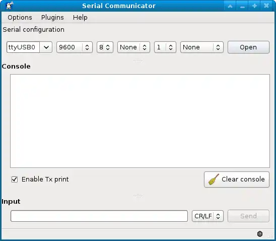 Download web tool or web app Serial Communicator