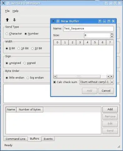 Download web tool or web app Serial IO to run in Linux online
