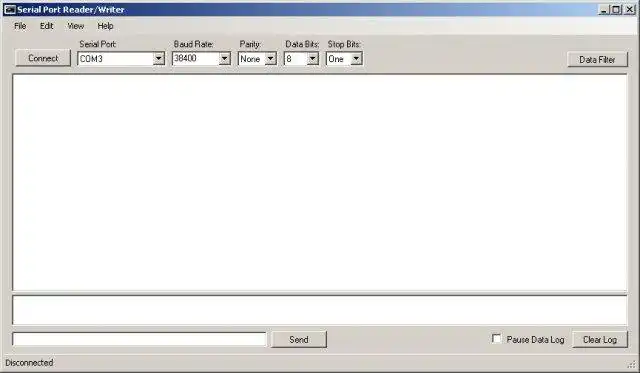 Download web tool or web app Serial Port Reader/Writer