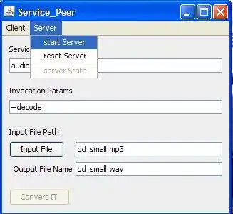 Baixar ferramenta da web ou aplicativo da web Service Peer