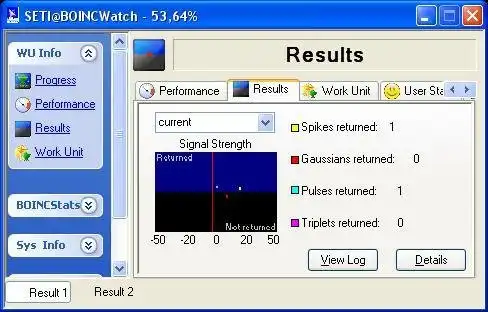 Laden Sie das Web-Tool oder die Web-App SETI@BOINCWatch herunter